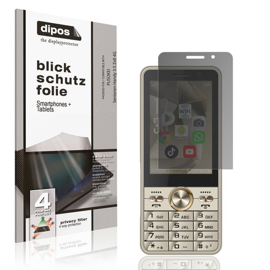 Blickschutzfolie für PUSOKEI Senioren-Handy 3.5 Zo (1)