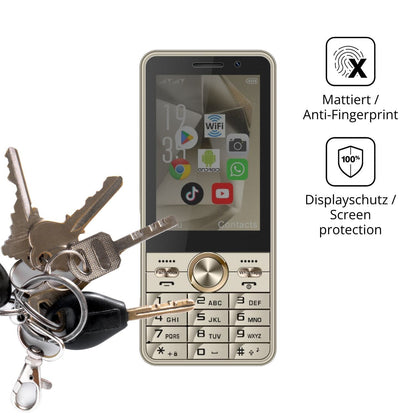 Blickschutzfolie für PUSOKEI Senioren-Handy 3.5 Zo (3)