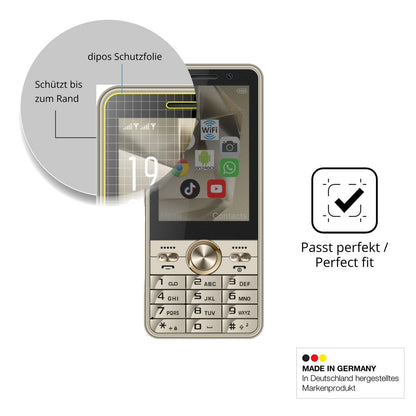 Blickschutzfolie für PUSOKEI Senioren-Handy 3.5 Zo (4)
