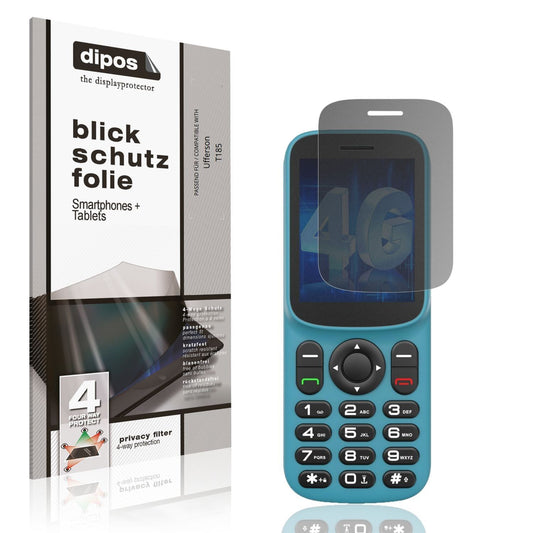 Blickschutzfolie für Ufferson T185 matt Schutzfoli (1)