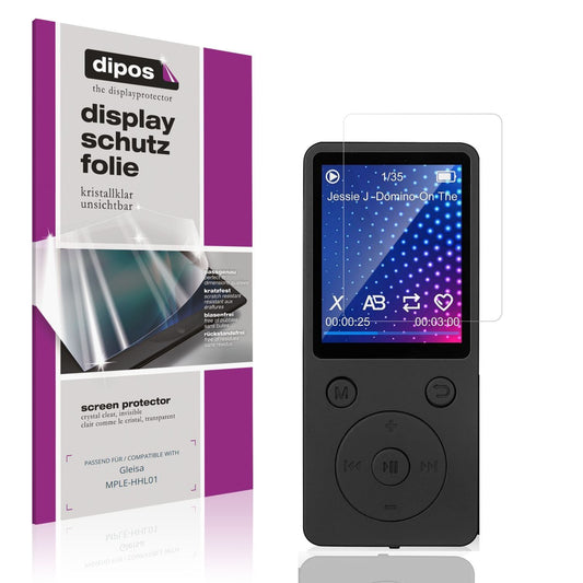 4x Schutzfolie klar für Gleisa MPLE-HHL01 Display- (1)