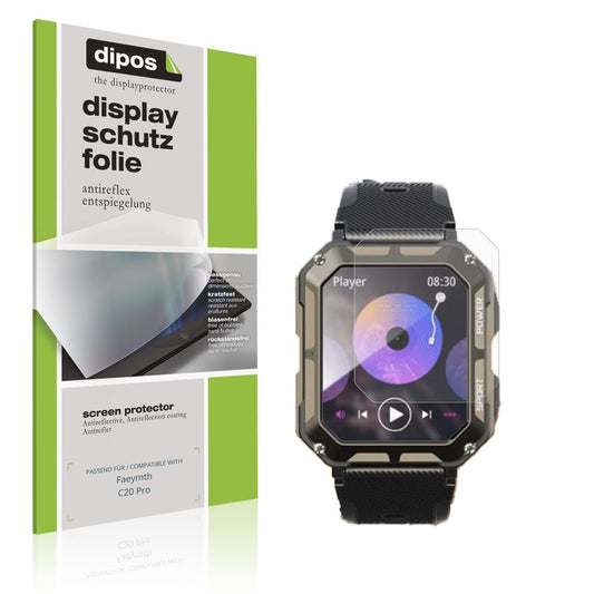 6x Schutzfolie matt für Faeymth C20 Pro Display-Sc (1)