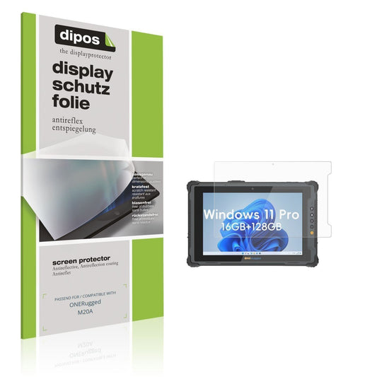 2x Schutzfolie matt für ONERugged M20A Display-Sch (1)