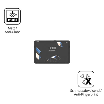 2x Schutzfolie matt für Zebra ET401 8 Zoll Display (5)