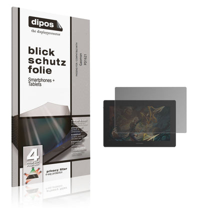 Blickschutzfolie für Gaomon PD1621 matt Schutzfoli (1)