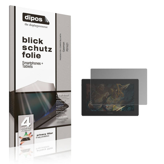 Blickschutzfolie für Gaomon PD1621 matt Schutzfoli (1)