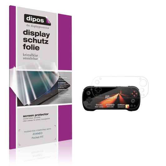 2x Schutzfolie klar für AYANEO Pocket FIT Display- (1)