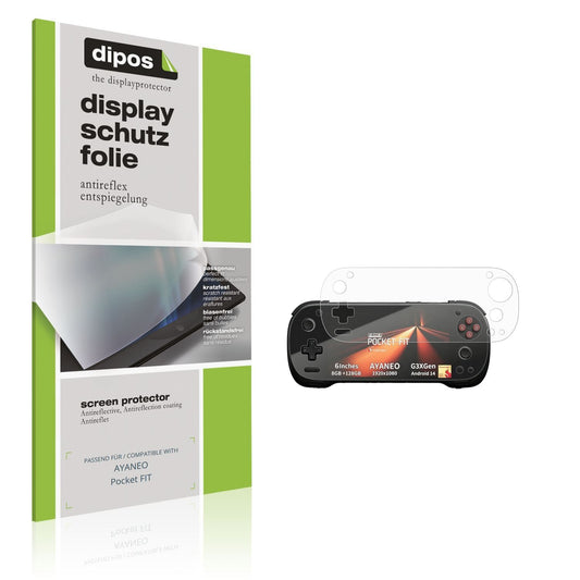 2x Schutzfolie matt für AYANEO Pocket FIT Display- (1)