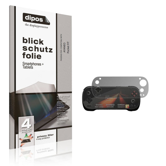 Blickschutzfolie für AYANEO Pocket FIT matt Schutz (1)