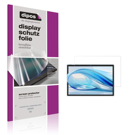 2x Schutzfolie klar für ZIOVO E6 Display-Schutzfol (1)