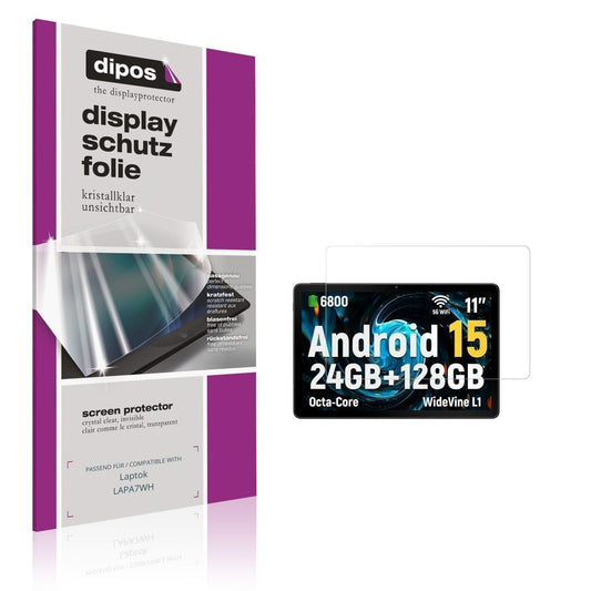 2x Schutzfolie klar für Laptok LAPA7WH Display-Sch (1)