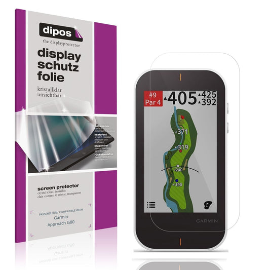 2x Schutzfolie klar für Garmin Approach G80 Displa (1)