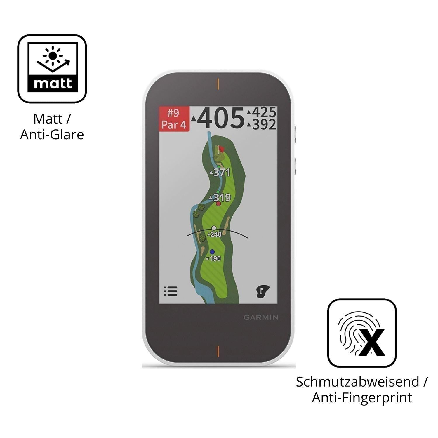 2x Schutzfolie matt für Garmin Approach G80 Displa (5)
