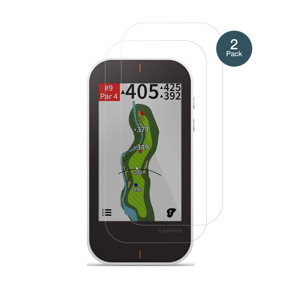 2x 9H Schutzfolie für Garmin Approach G80 Panzerfo (2)