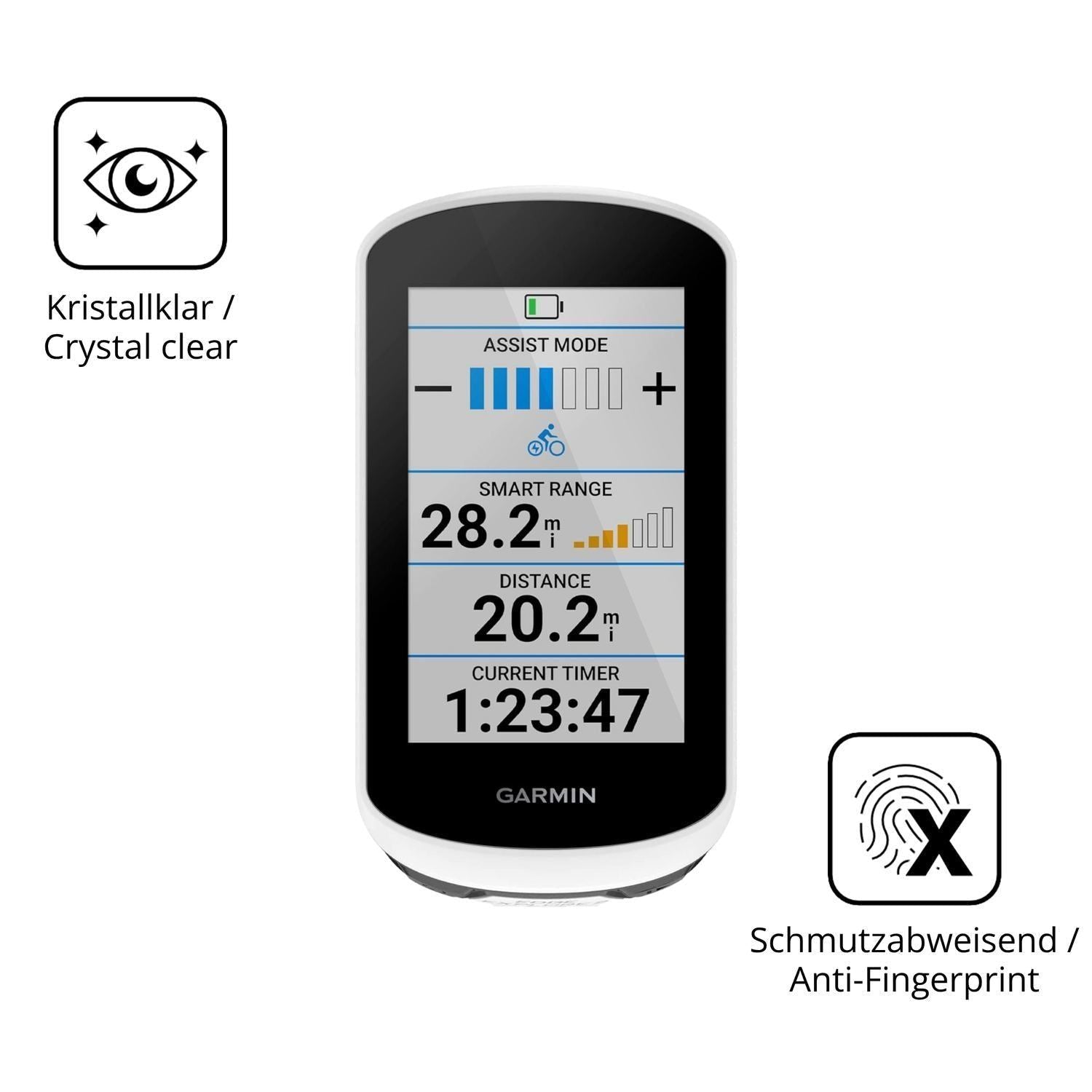 2x 9H Schutzfolie für Garmin Edge Explore 2 Power  (5)