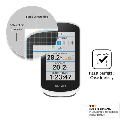 2x 9H Schutzfolie matt für Garmin Edge Explore 2 P (6)