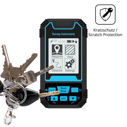 2x Schutzfolie matt für Asixxsix GPS Land-messer D (4)