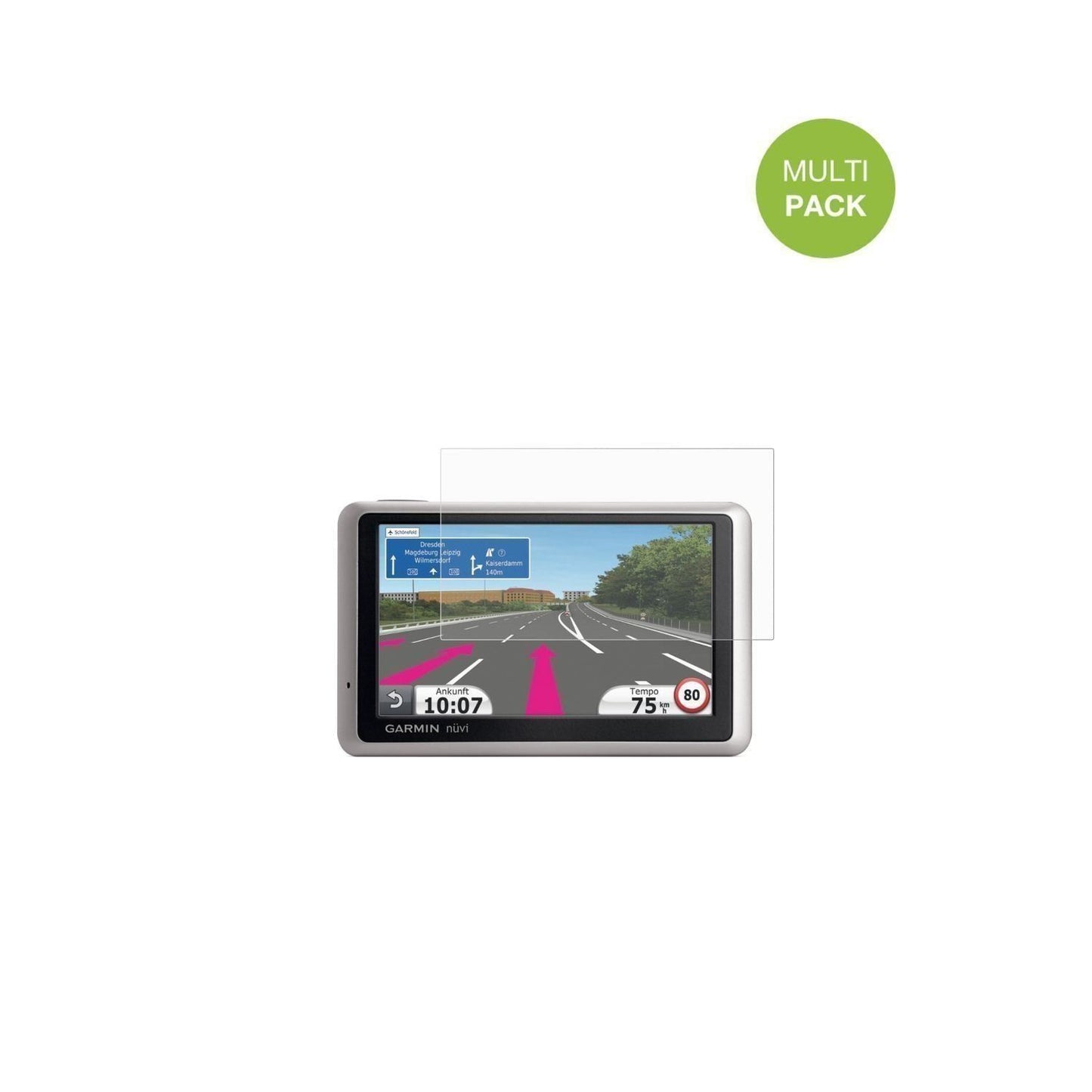 2x Schutzfolie matt für Garmin nüvi 1340T Display- (2)
