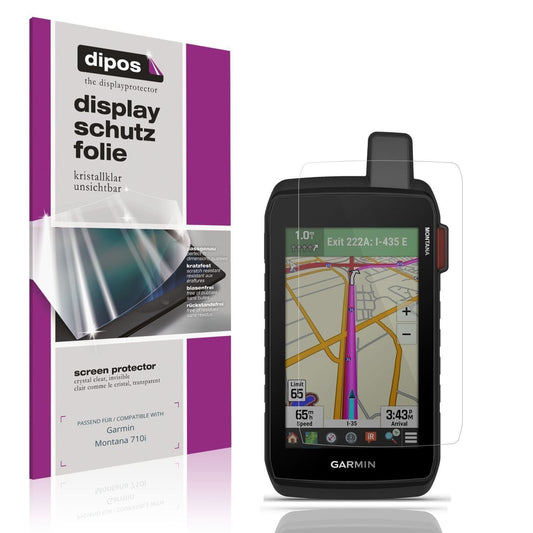 2x Schutzfolie klar für Garmin Montana 710i Displa (1)