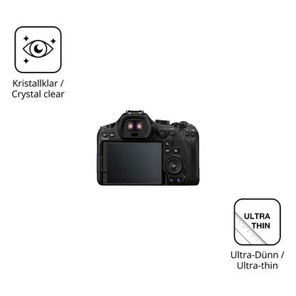 4x Schutzfolie klar für Canon EOS R6 Mark III Disp (5)