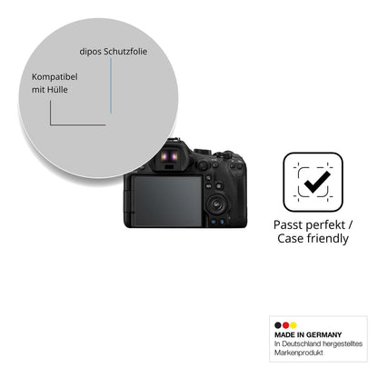 4x Schutzfolie matt für Canon EOS R6 Mark III Disp (6)