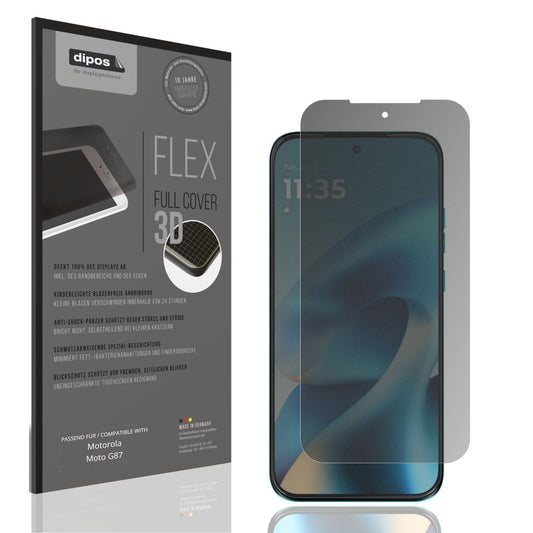 Full Cover Privacy Blickschutzfolie für Motorola M (1)