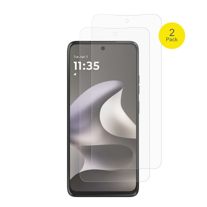 2x Full Cover Schutzfolie matt für Motorola Moto G (2)
