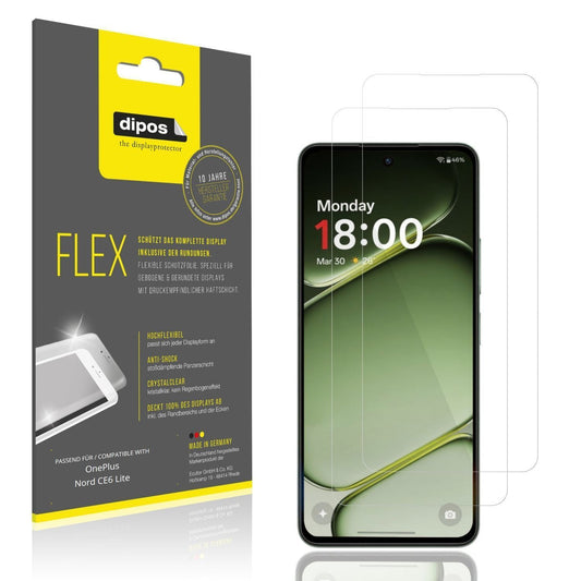 2x 3D Full Cover Schutzfolie für OnePlus Nord CE6  (1)