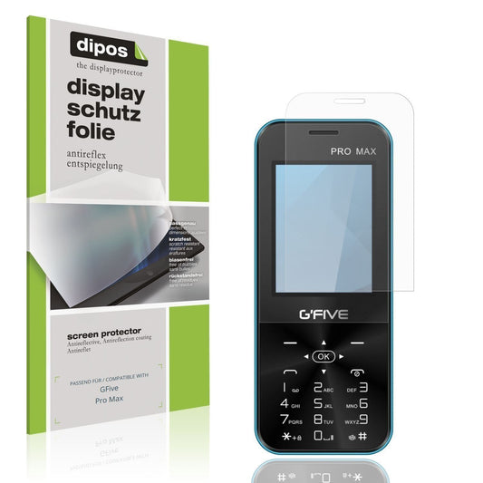 4x Schutzfolie matt für GFive Pro Max Display-Schu (1)