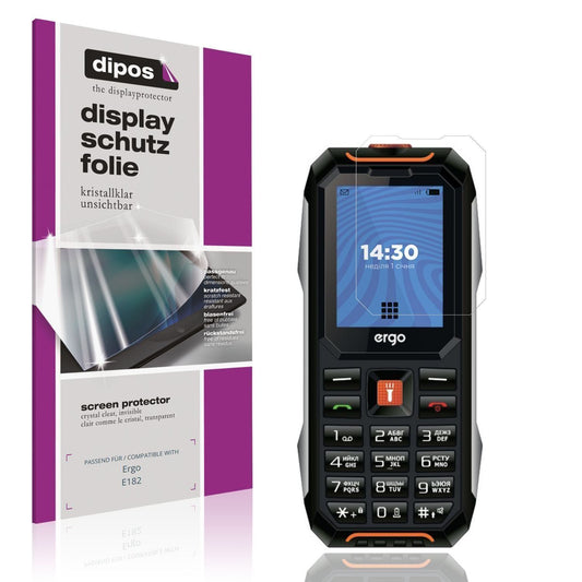 4x Schutzfolie klar für Ergo E182 Display-Schutzfo (1)