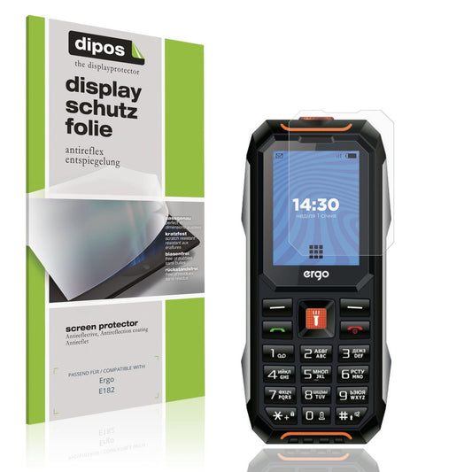 4x Schutzfolie matt für Ergo E182 Display-Schutzfo (1)