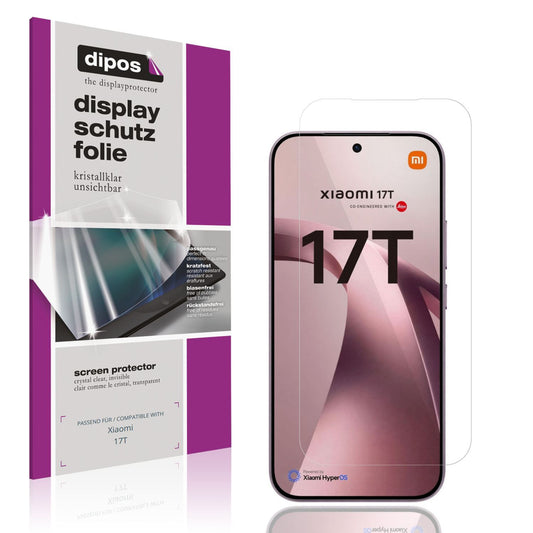 4x Schutzfolie klar für Xiaomi 17T Display-Schutzf (1)
