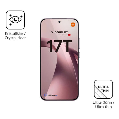 4x Schutzfolie klar für Xiaomi 17T Display-Schutzf (5)