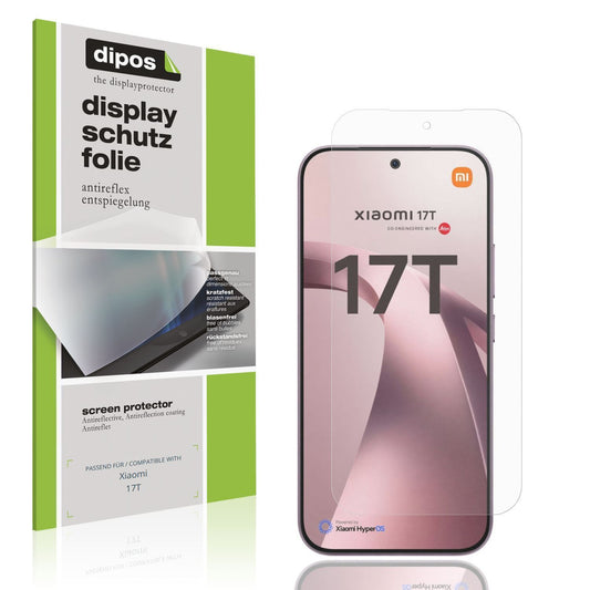 4x Schutzfolie matt für Xiaomi 17T Display-Schutzf (1)