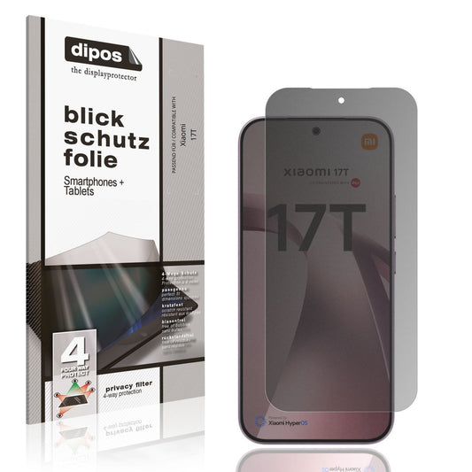 Blickschutzfolie für Xiaomi 17T matt Schutzfolie P (1)