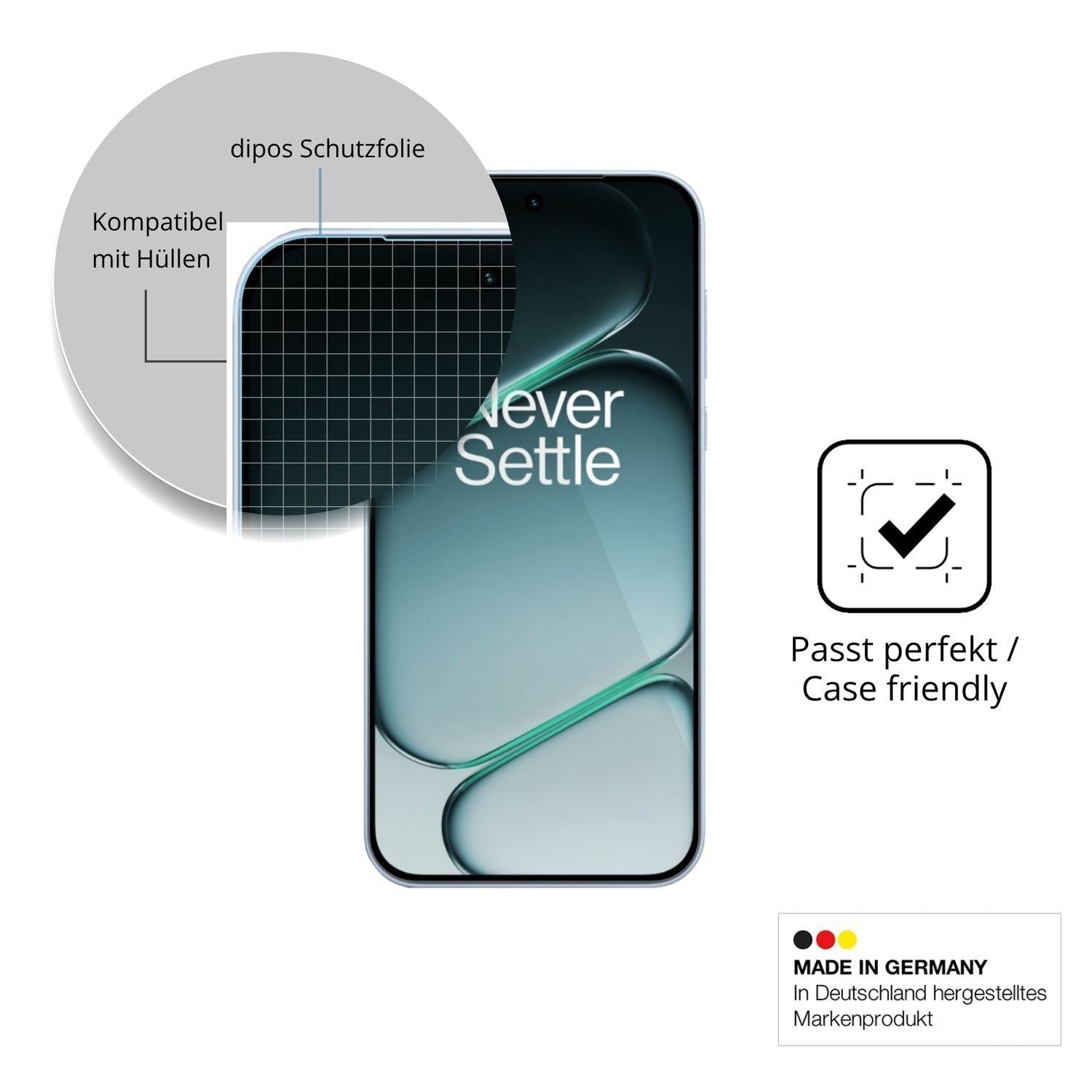 4x Schutzfolie klar für OnePlus Nord CE6 Display-S (6)