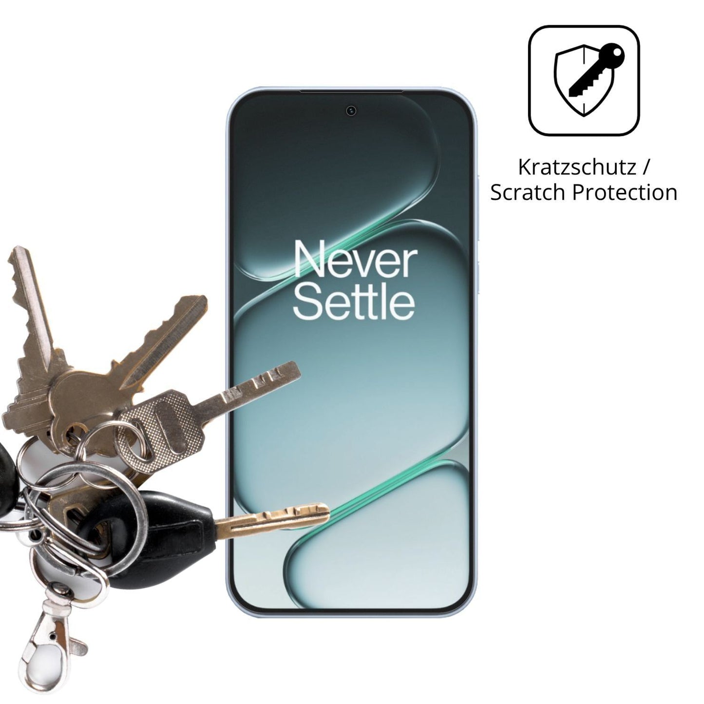 4x Schutzfolie matt für OnePlus Nord CE6 Display-S (4)