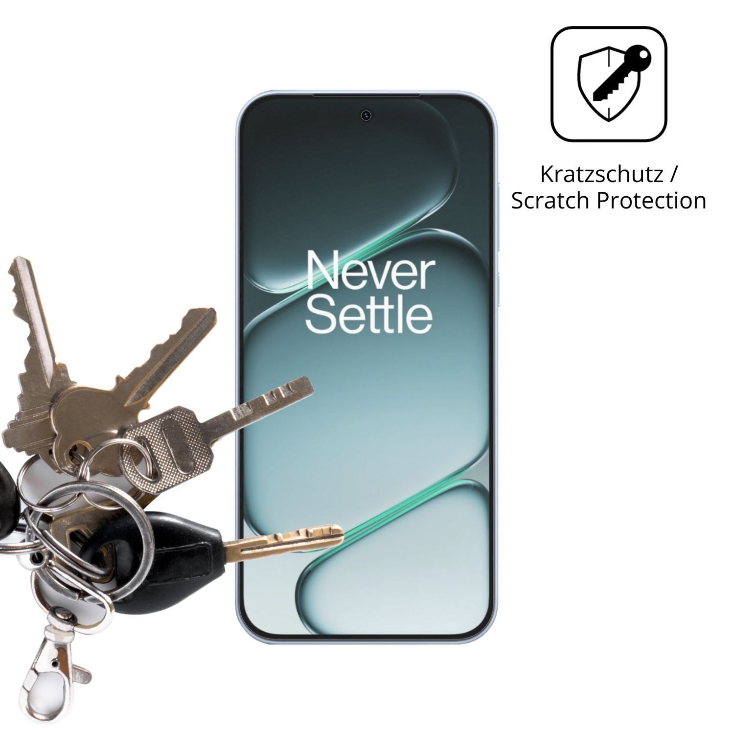 4x Schutzfolie matt für OnePlus Nord CE6 Display-S (4)