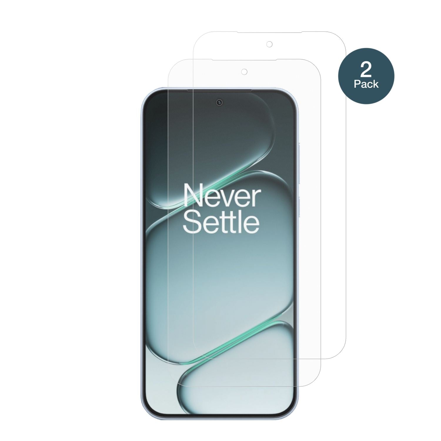 2x 9H Schutzfolie matt für OnePlus Nord CE6 Panzer (2)