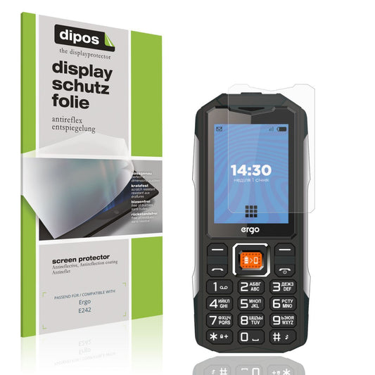 4x Schutzfolie matt für Ergo E242 Display-Schutzfo (1)