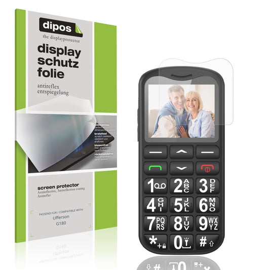 4x Schutzfolie matt für Ufferson G180 Display-Schu (1)