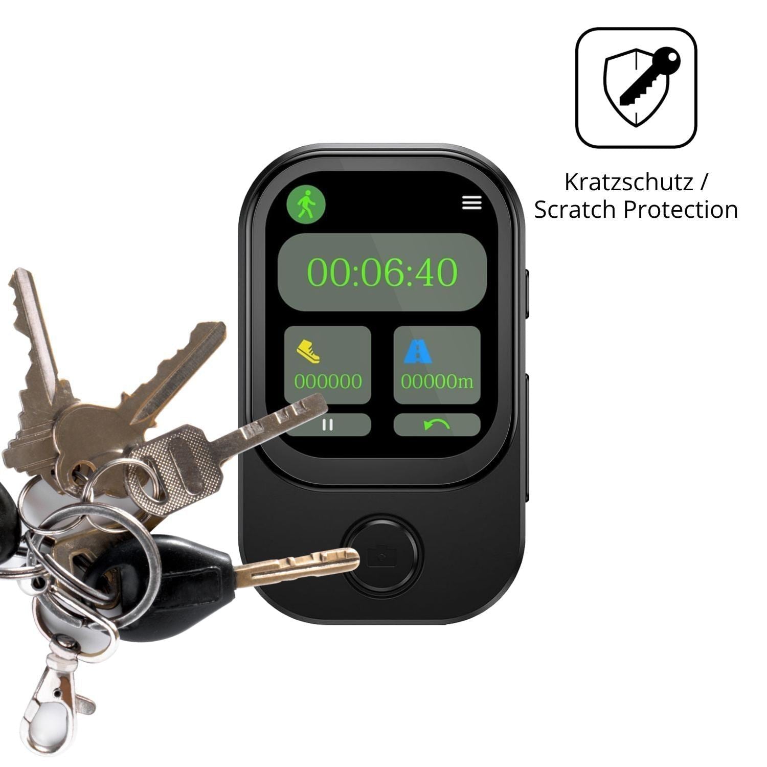4x Schutzfolie klar für RWSRW MP3-02D Display-Schu (4)