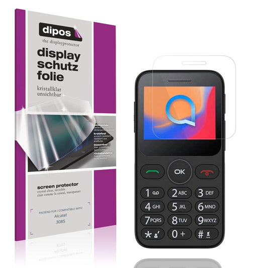 4x Schutzfolie klar für Alcatel 3085 Display-Schut (1)
