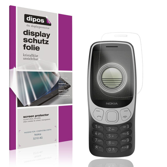 4x Schutzfolie klar für Nokia 3210 4G Display-Schu (1)