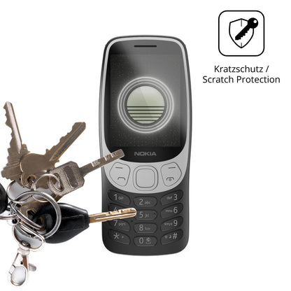 4x Schutzfolie klar für Nokia 3210 4G Display-Schu (4)