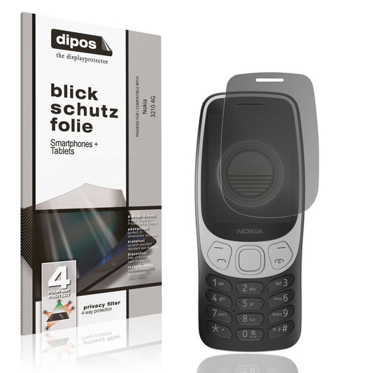 Blickschutzfolie für Nokia 3210 4G matt Schutzfoli (1)