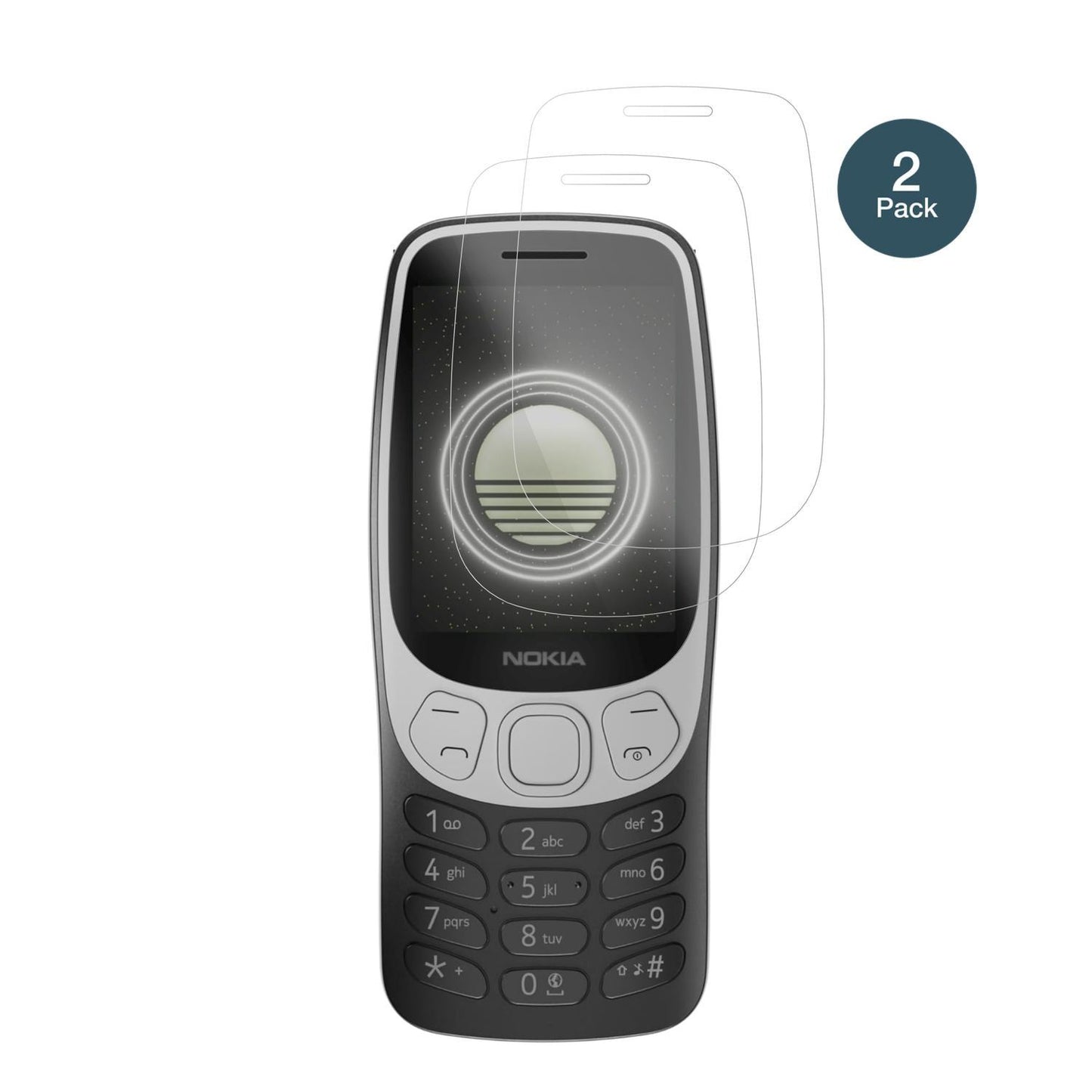 2x 9H Schutzfolie für Nokia 3210 4G Panzerfolie (2)
