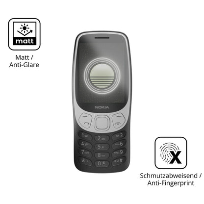 2x 9H Schutzfolie matt für Nokia 3210 4G Panzerfol (5)