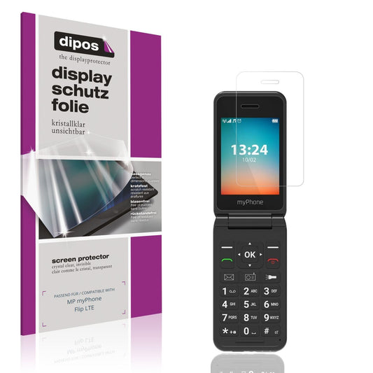 4x Schutzfolie klar für MP myPhone Flip LTE Displa (1)