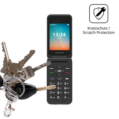 4x Schutzfolie klar für MP myPhone Flip LTE Displa (4)